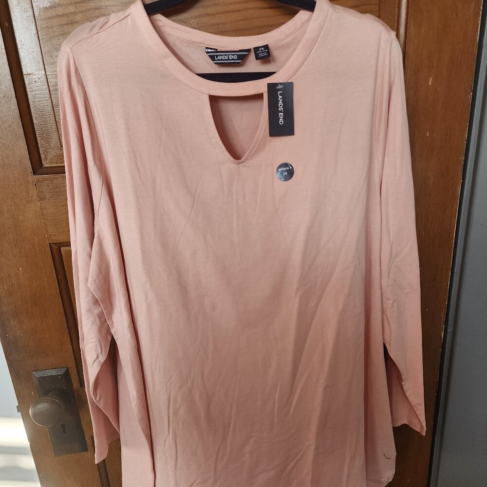 NWT Lands' End Long-sleeve shirt, size 2xl